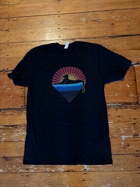 Jerry Garcia Band - Cats Under the Stars - Black Graphic Tee